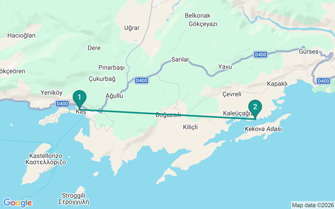 Route —  → 